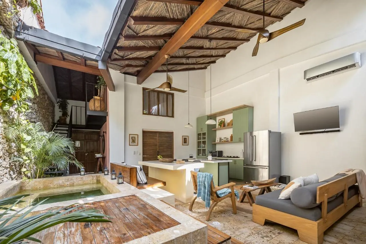 New Private 3 Bedroom Casa In The Old City With Ensuite Bathrooms And Plunge Pool Cartagena Colombia